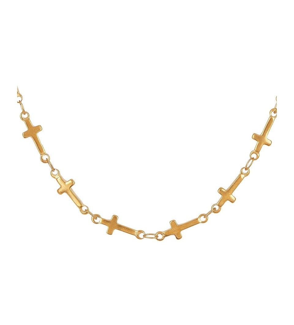 Belloura Non-Tarnish Gold Necklace