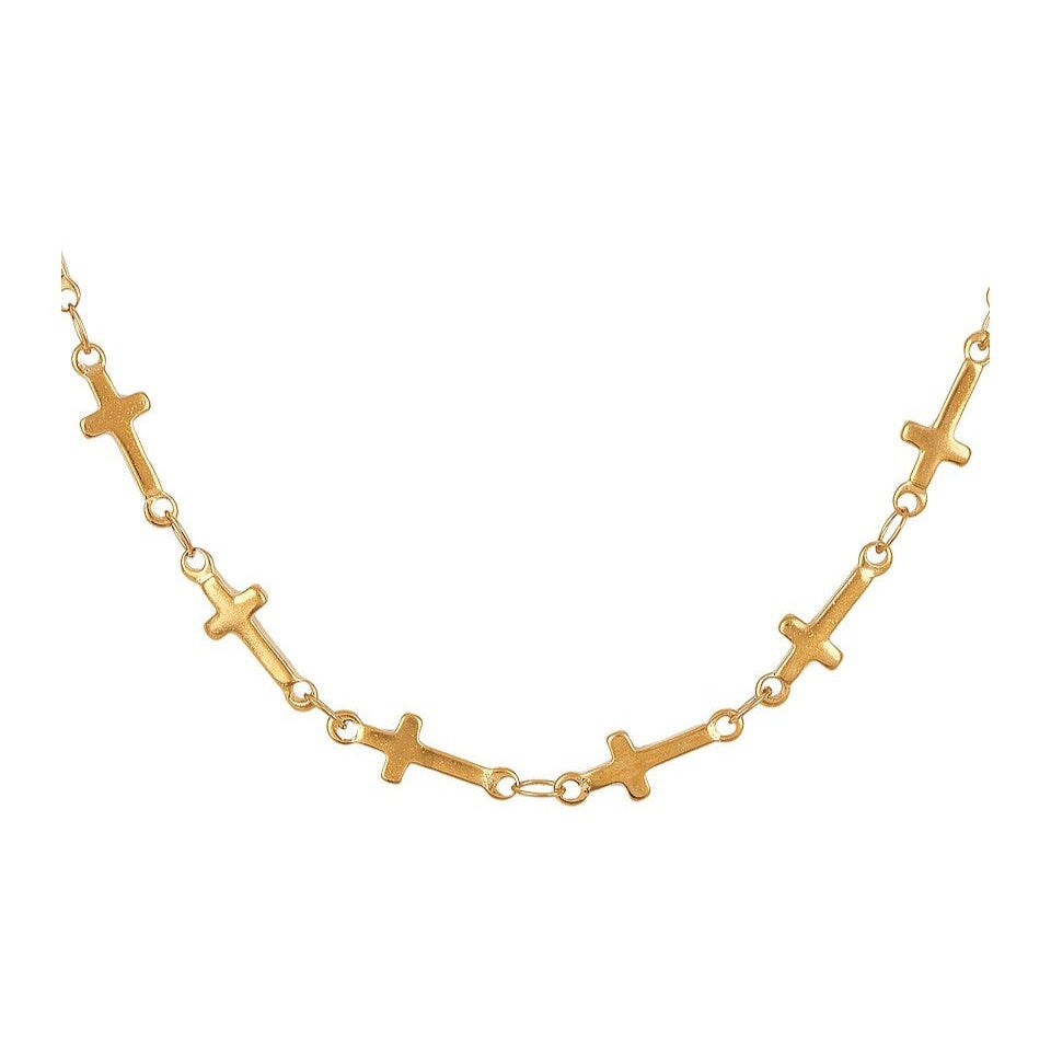 Belloura Non-Tarnish Gold Necklace