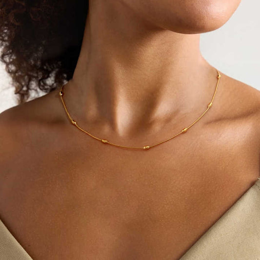 Clevara Non-Tarnish Gold Necklace