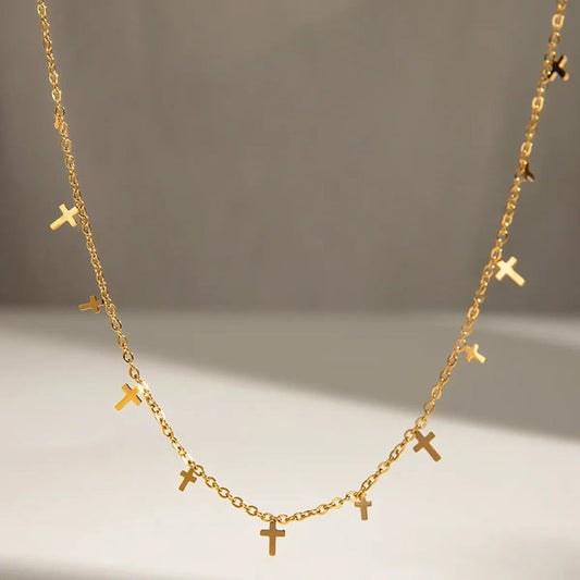 Glimsy Non-Tarnish Gold Necklace