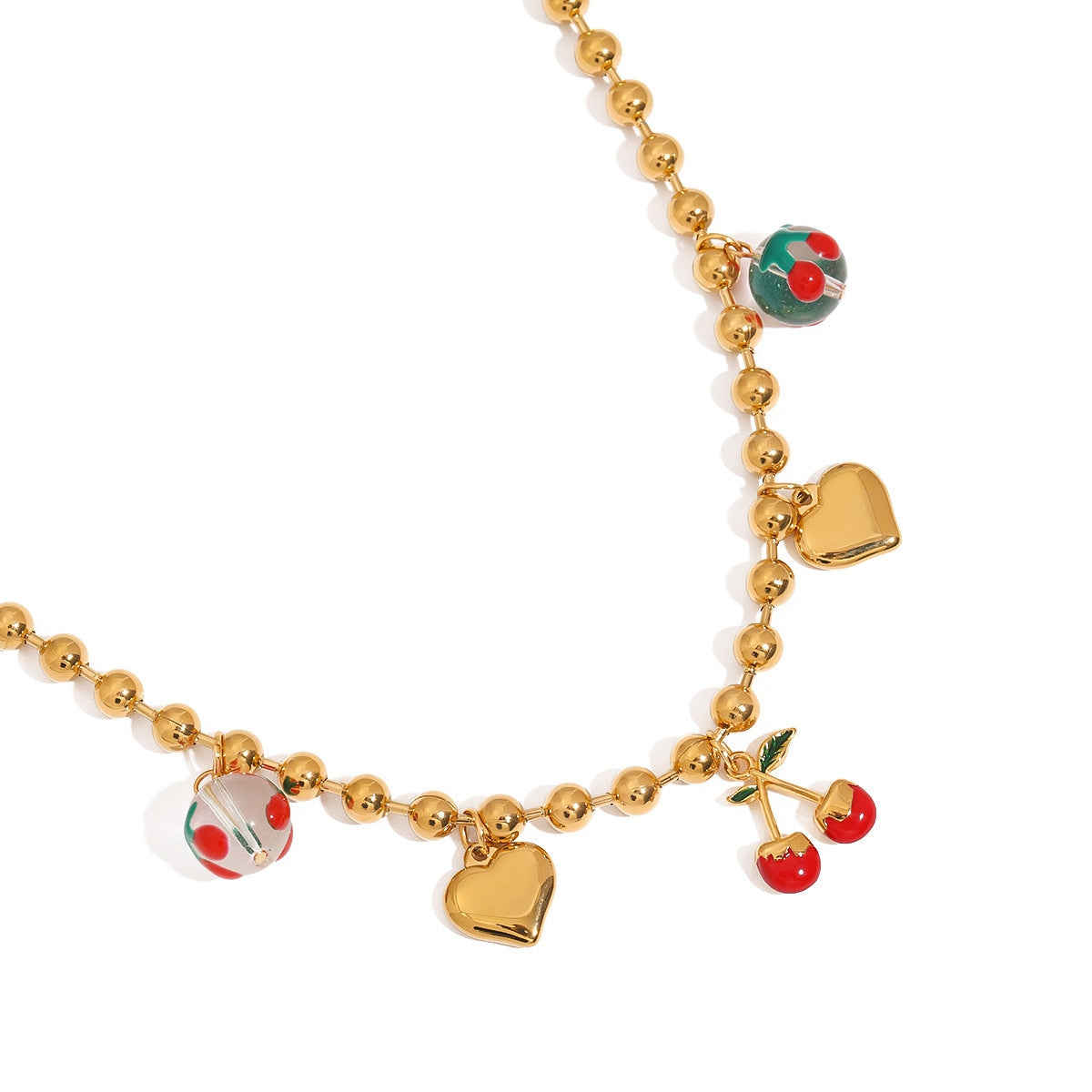 Natalie Non-Tarnish Gold Necklace