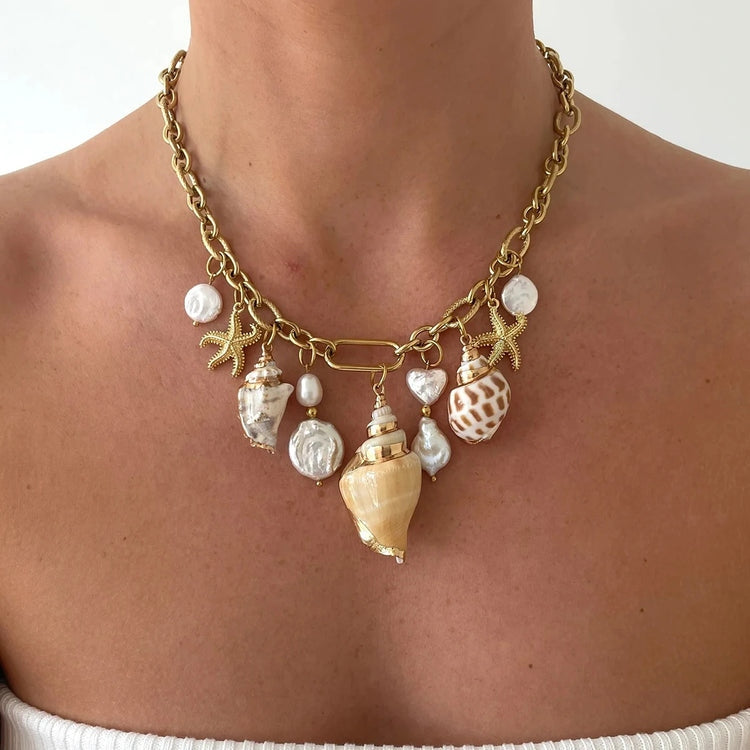 Roswyn Non-Tarnish Gold Necklace