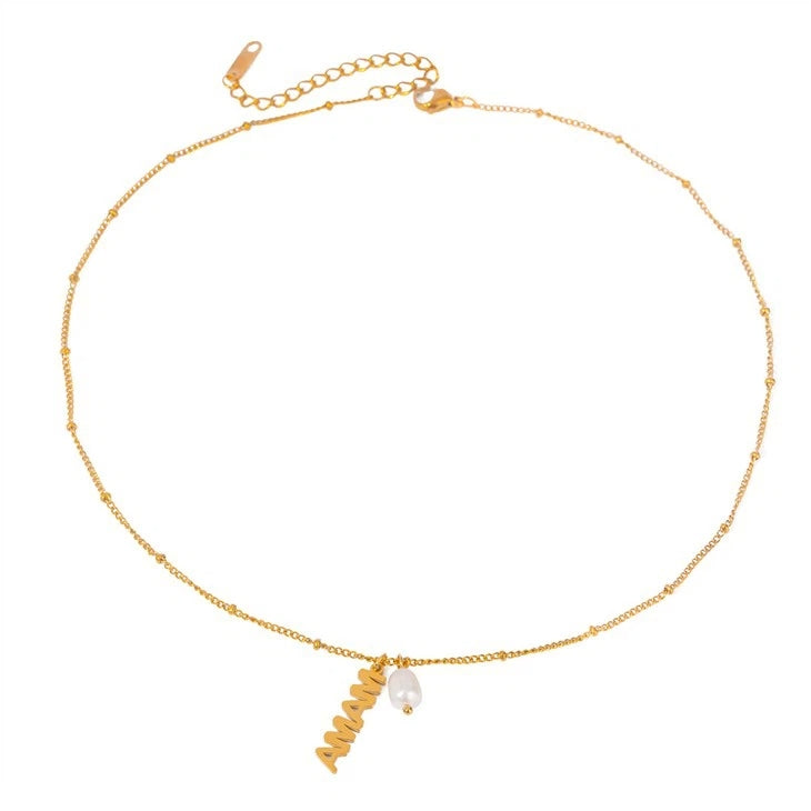 Avelisse Non-Tarnish Gold Necklace