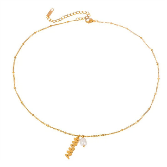 Avelisse Non-Tarnish Gold Necklace