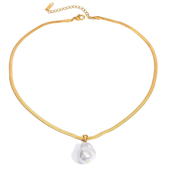 Bubblyn Non-Tarnish Gold Necklace