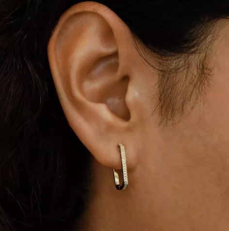 Carol Slim Non-Tarnish Earrings