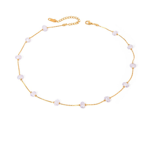 Celestique Non-Tarnish Gold Necklace