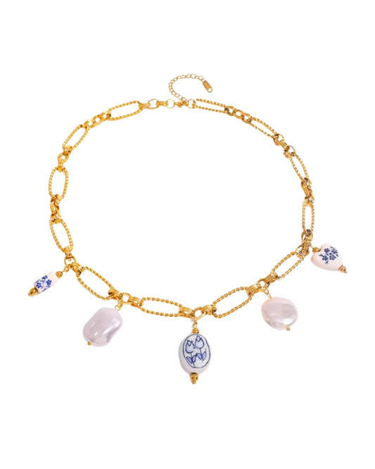 Dotelle Non-Tarnish Gold Necklace