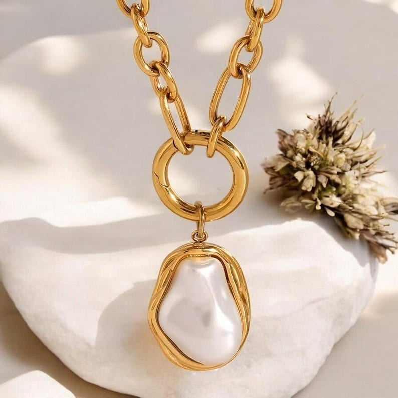 Duskara Non-Tarnish Gold Necklace