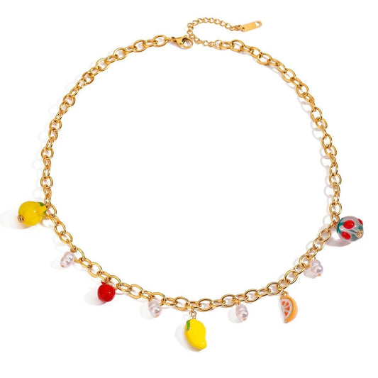 Glimmera Non-Tarnish Gold Necklace