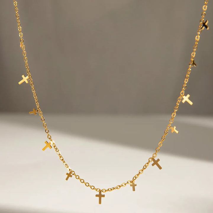 Glimsy Non-Tarnish Gold Necklace