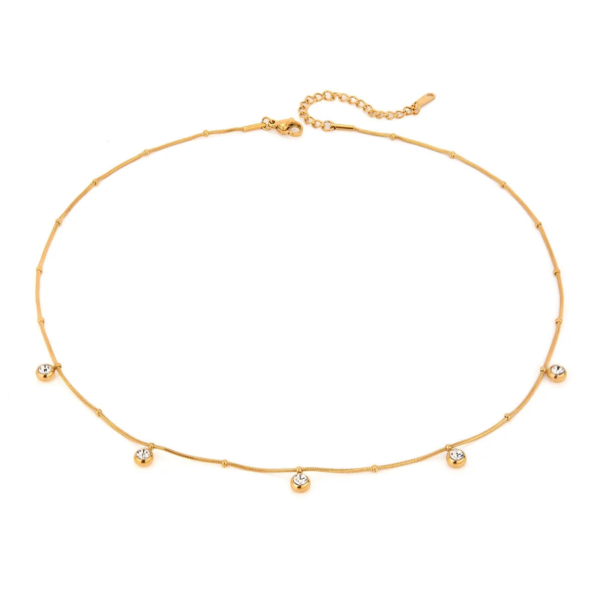 Linora Non-Tarnish Gold Necklace