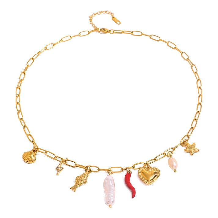 Marquessa Non-Tarnish Gold Necklace