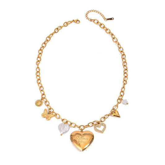 Noctariel Non-Tarnish Gold Necklace