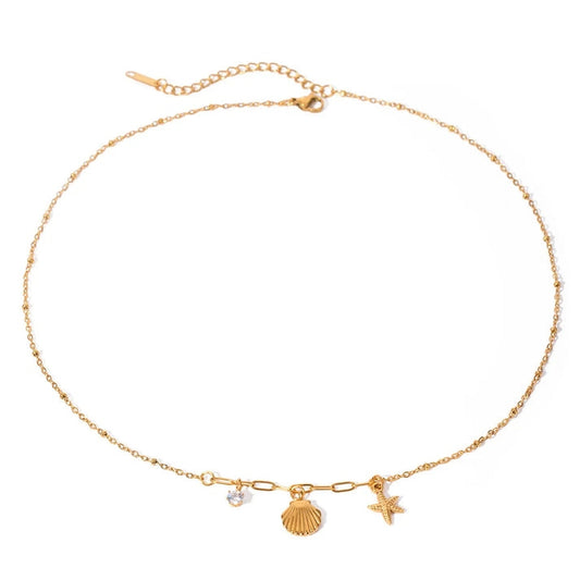 Ophelune Non-Tarnish Gold Necklace